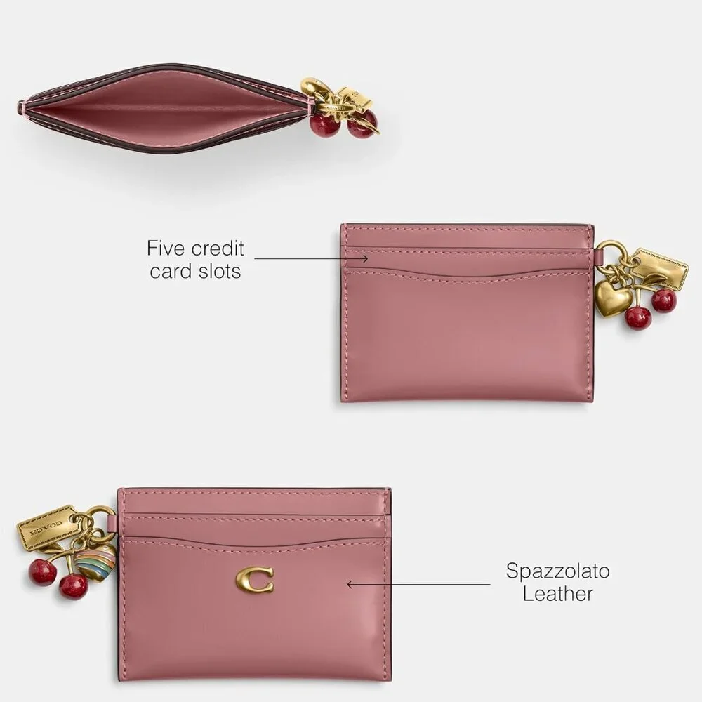 Essential Card Case with Charms